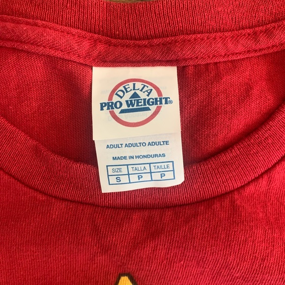 Harry Potter Gryffindor outfit, shirt, tutu & socks, adult small shirt - Picture 5 of 8